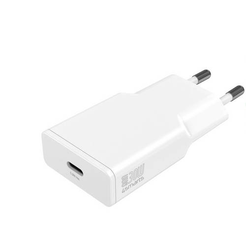 4Smarts USB Ladegerät 30W USB-C USB PD Weiß Innenbereich GaN, USB Power Delivery (USB-PD)