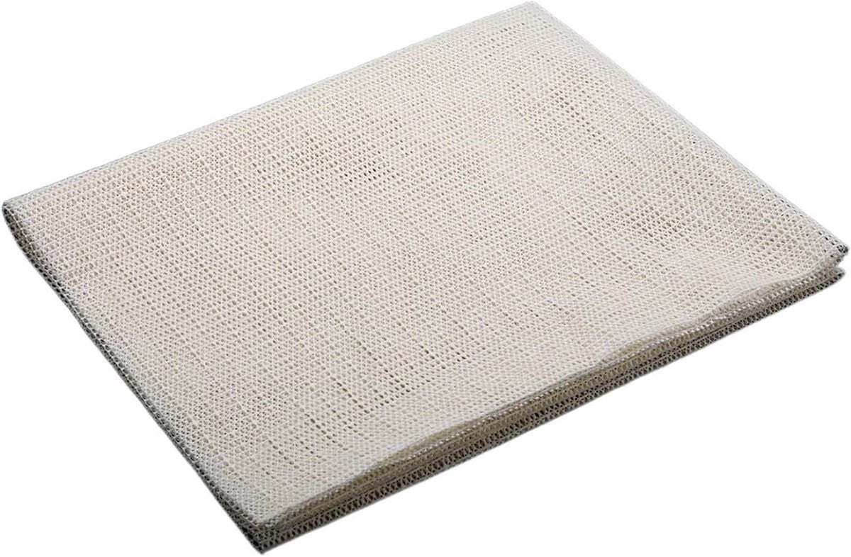 Beige antislipmat voor tapijt met driedimensionale structuur, 60 x 100 cm