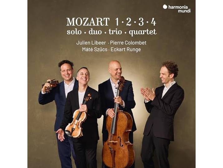 Mozart 1 · 2 · 3 · 4. Solo, Duo, Trio, Quartet
