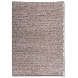 TISCA Webteppich Orlando Swing 170 x 240 cm Schurwolle Grau