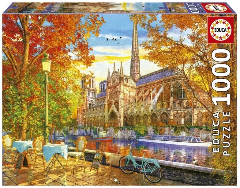 Puzzle 1000 pcs L'Automne À Notre Dame - Educa