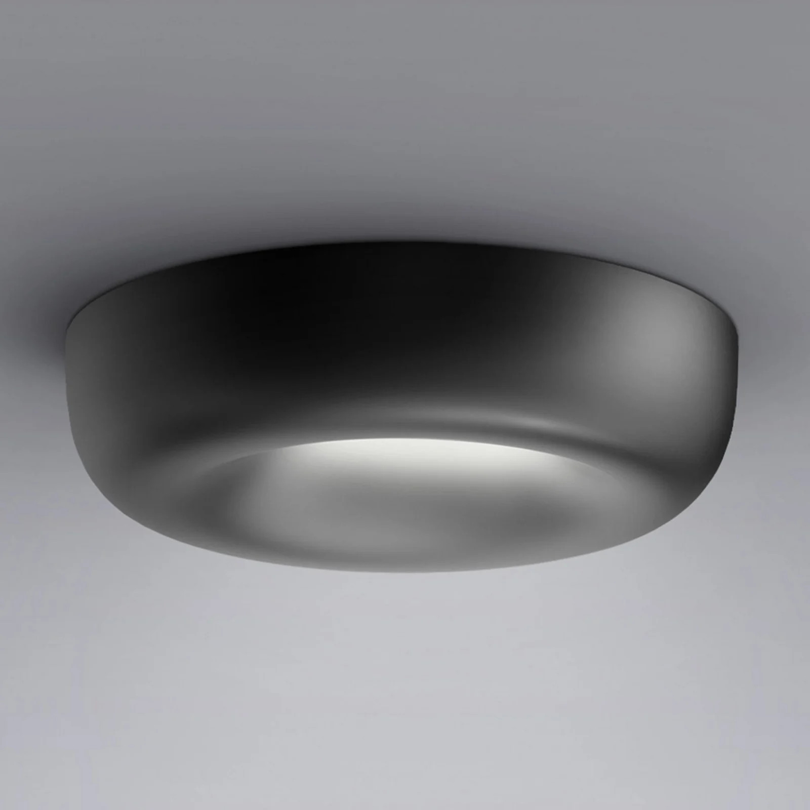 Serien Lighting Cavity LED Inbouwplafondlamp Black
