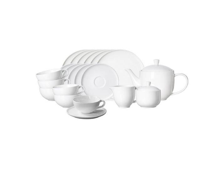 Ritzenhoff & Breker Teeservice Skagen Teeservice 21-tlg. (21-tlg), 6 Personen, Porzellan