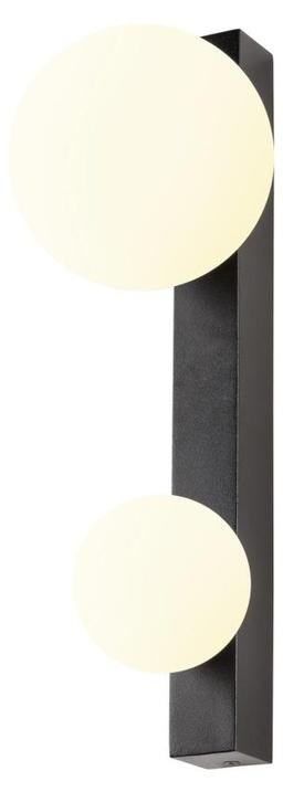 SLV Wandlamp Sun 2-lichts zwart