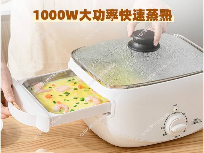 Machine à rouleaux de nouilles électriques domestique, cuiseur vapeur multifonction de type tiroir pour petit-déjeuner à usage domestique