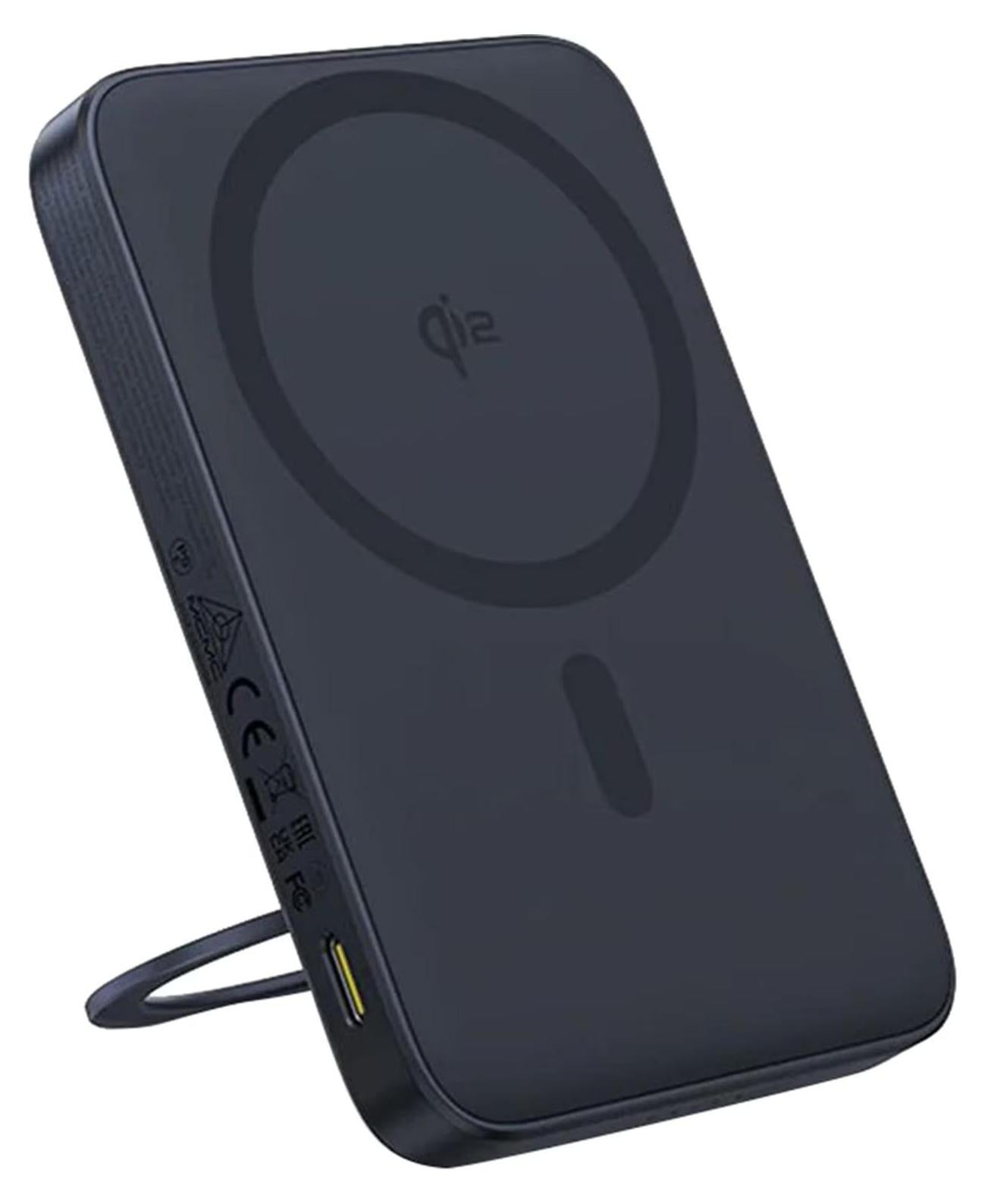 Baseus PicoGo Qi2 Powerbank, 5000mAh, 20W, inclusief oplaadkabel