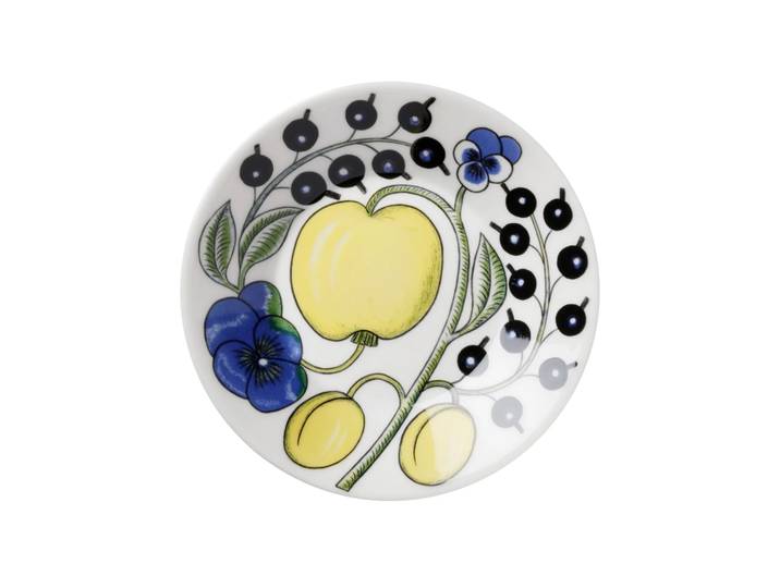 Arabia Plat Paratiisi Ø14 cm pour tasse à café 18 cl Bleu