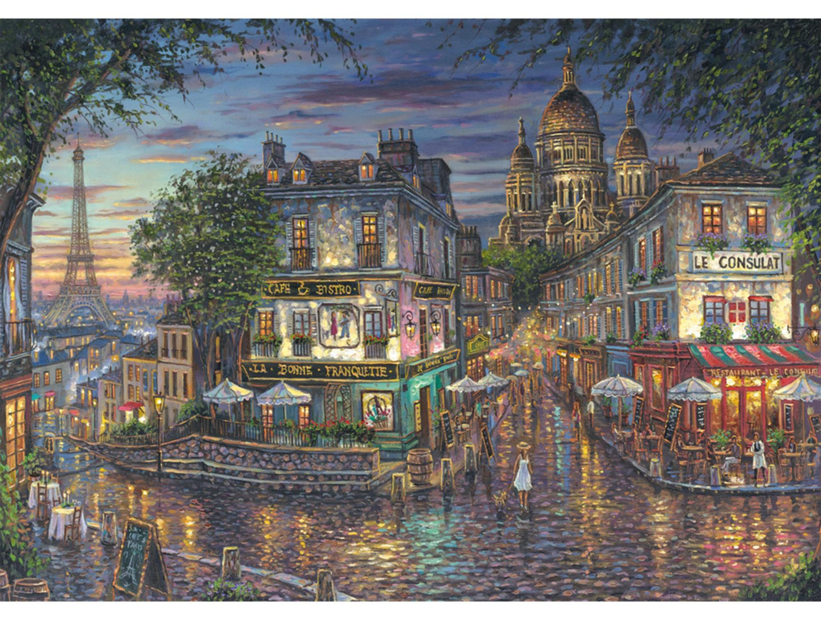 Schmidt Spiele Puzzel Robert Finale Montmartre 1000 stukjes
