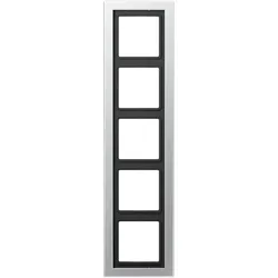 Jung Rahmen 5-fach alu lack ALD 2985-L