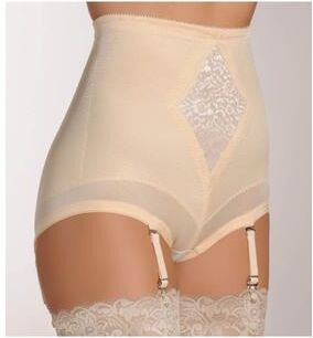 Plus Size Women's Medium Shaping Panty Brief by Rago in Beige (Size 4X)