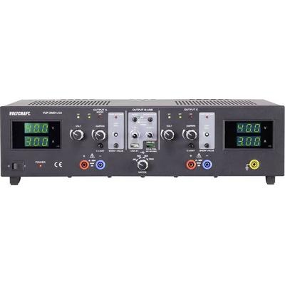 VOLTCRAFT VLP-2403 USB Labornetzgerät, einstellbar 0 - 40 0.01 - 3 A 273 W OVP Anzahl Ausgänge 4 x