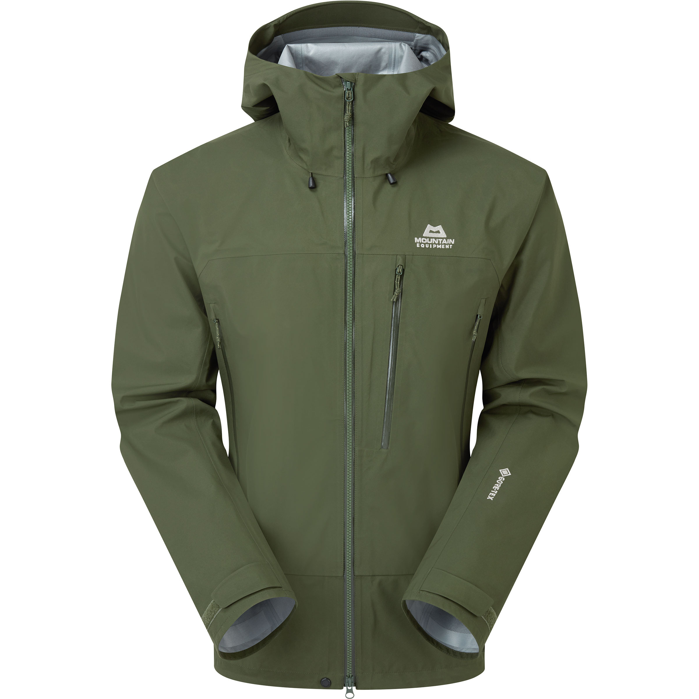 Mountain Equipment Makalu Herren Regenjacke gruen Größe S Alpinklettern | Bergsteigen | Hochtour Winddicht Wasserabweisend