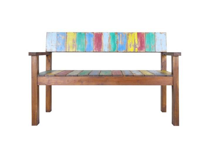 Banc/Banquette - UU - 115 cm - Bois de récupération massif LL095772