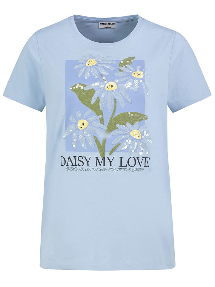 Fresh Made Shirt in Hellblau - M