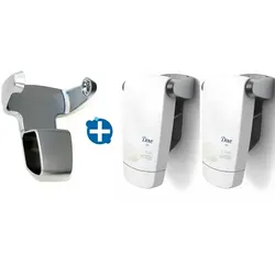 Soft Care Sensations System 1 Spender mit 2 Stück Dove H6 1 Spender inkl. 2x Soft Care Dove 2 in 1 H6 250 ml