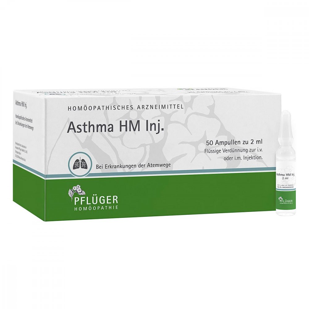Homöopathisches Laboratorium Alexander Pflüger Gmb Asthma Hm iniecto Ampullen 01876786