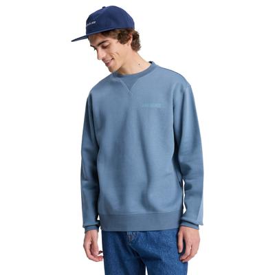 Sweatshirt QUIKSILVER "Salt Water Graphic", Herren, Gr. XL, blau (china blau), Obermaterial: 55% Baumwolle, 25% Baumwolle, 20% Polyester., Sweatshirts Sweatshirt