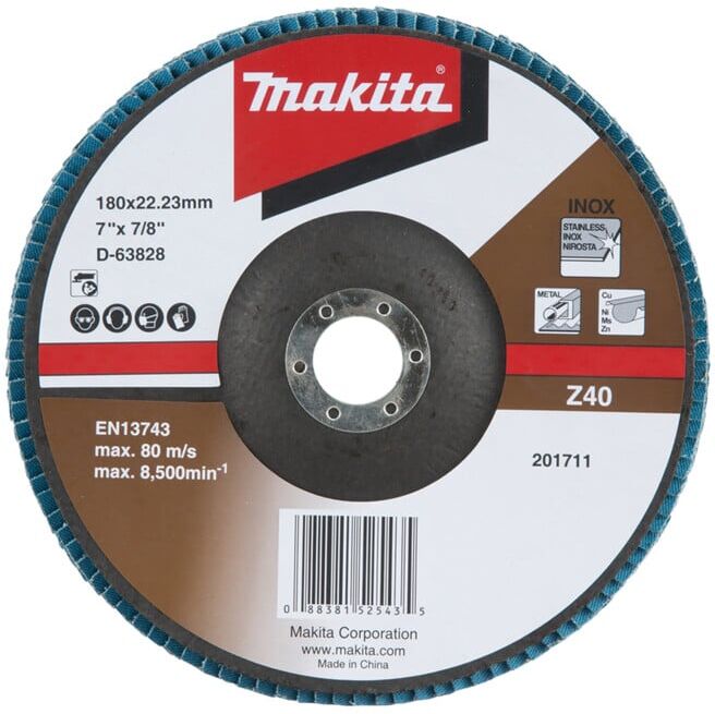 Disque à lamelles Makita 180 Z (D-63828)