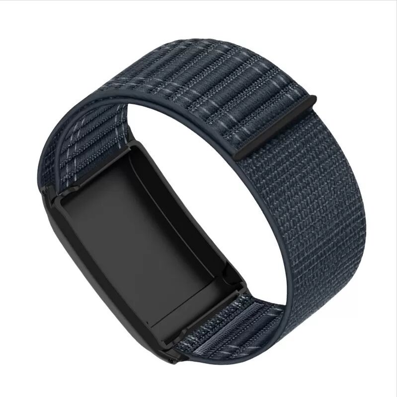 INF Nylon-Armband mit Klettverschluss für Whoop Fitness Tracker Blau
