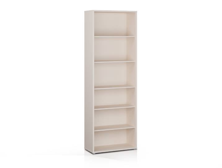 ADIAGO OFFICE Regal hoch breit, Material Dekorspanplatte, sand