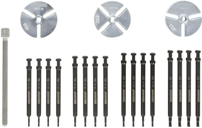 Jeu d'extracteurs de roulements à billes Gedore PLUS, taille 1 (1553534)