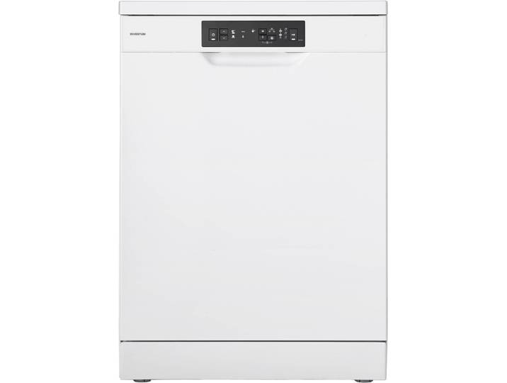 Inventum VVW6008AW vaatwasser - 12 couverts - Bestekmand - 5 programma’s - Deur opent automatisch - Startuitstel - Energielabel D - Vrijstaand - Wit
