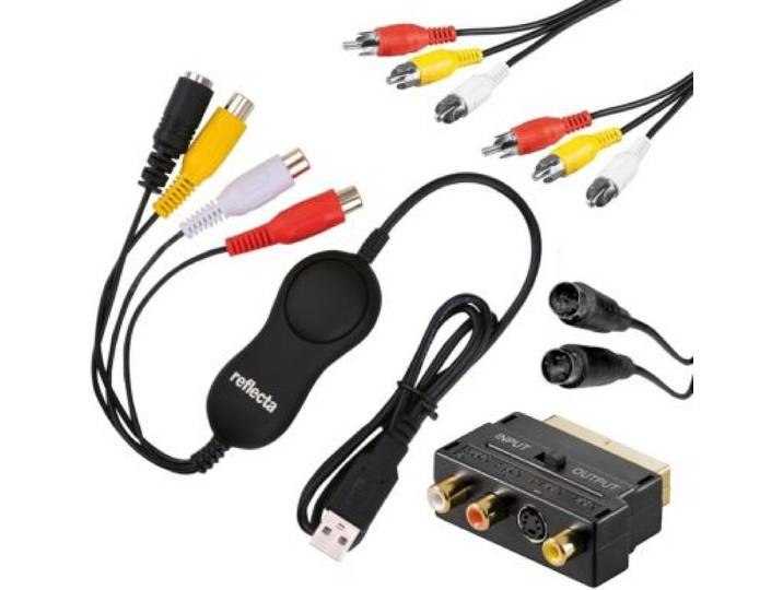 Reflecta - Adaptateur S-Vidéo Set Pour Capture Converteur