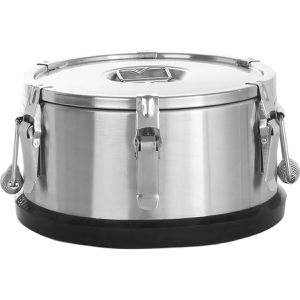 Hendi Thermobehälter Profi Line 710104, Edelstahl, hält 6 h warm, silber, auslaufsicher, 10 Liter