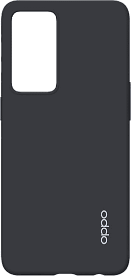Funda móvil - OPPO 3063024, Para Reno 8 Lite 5G, Silicona, Negro
