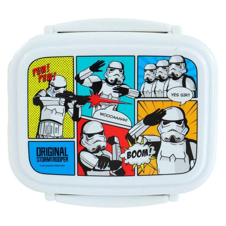 Puckator Star Wars Imperial Stormtrooper lunch box cutlery (62419803)