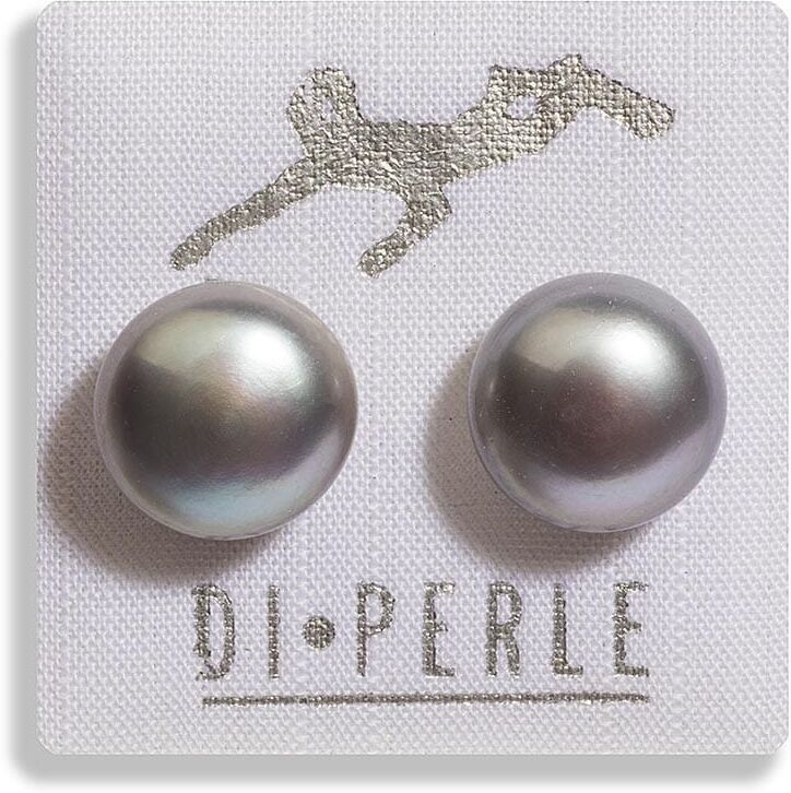 Paar Ohrstecker ADELIA´S "Adelia's Damen Perlenschmuck 925 Silber Süsswasser Perlen Ohrstecker", grau, Ohrringe, Damen, Paar Ohrstecker, Damen Perlenschmuck