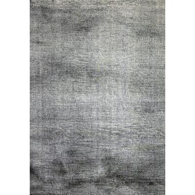 Hochflor-Teppich KAYOOM "Luxe 525", grau (karbongrau), B:160cm H:45mm L:230cm, Polyester, Teppiche, Hochflor, Kaninchenfell Haptik, Schlafzimmer