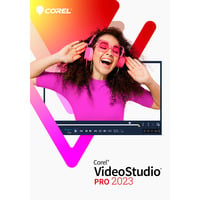 VideoStudio Pro 2023, Multimedia-Software Mehrsprachig, 1 Lizenz ESD