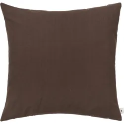 Sen Kissen 50 x 50 cm, dunkelbraun