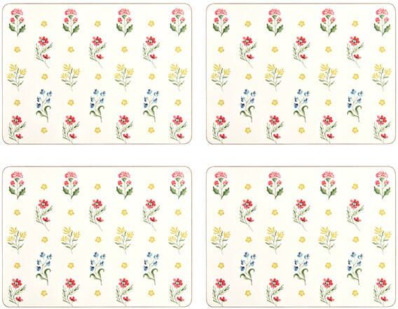 Ulster Weavers Boho Floral Pack of 4 Cork Placemats