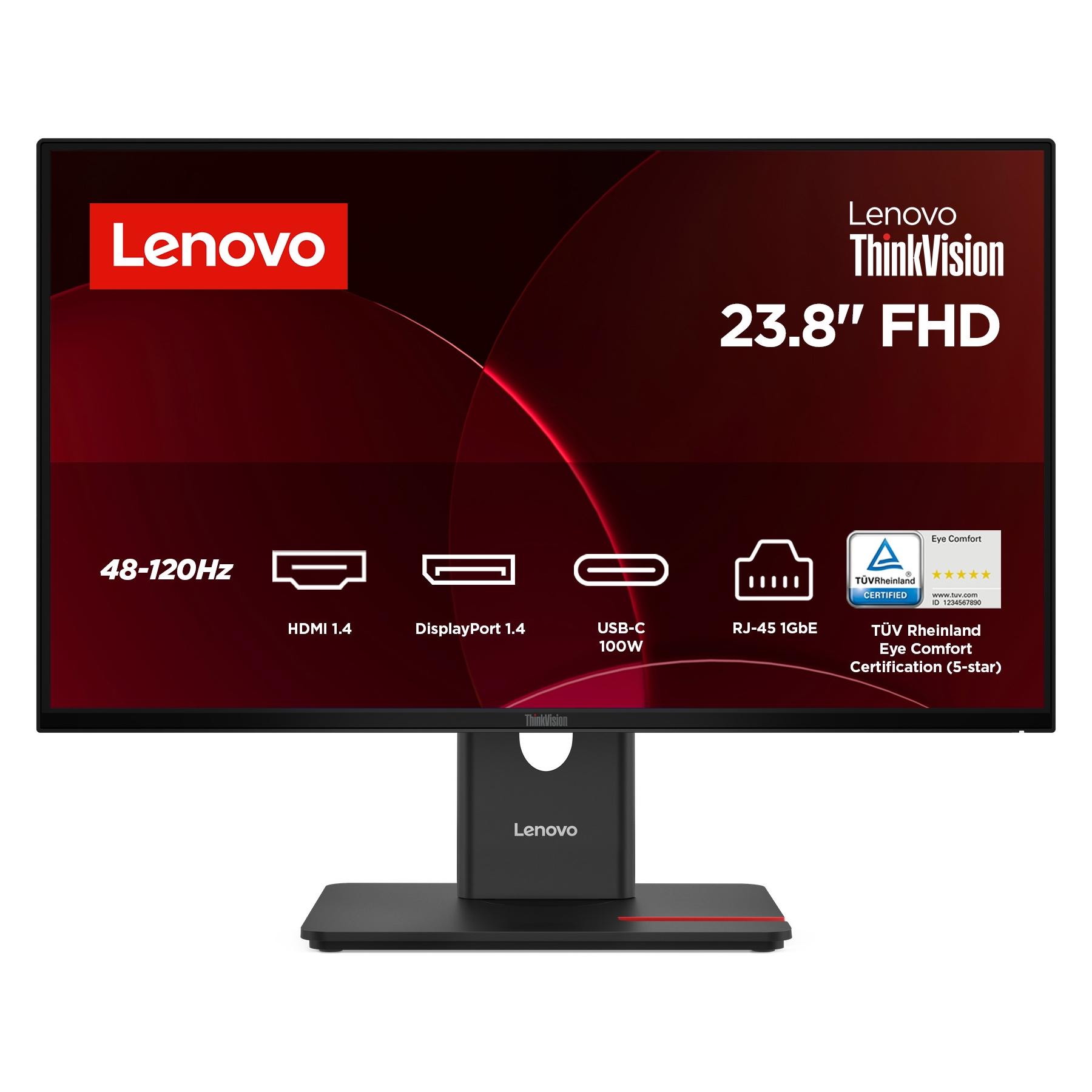 Lenovo ThinkVision T24D-40 (1920 x 1080 Pixel, 23.80") (64B9GAT1EU)