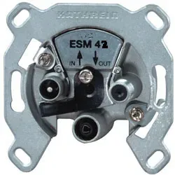 Kathrein ESM 42/G - Modem-Durchschleifdose 3fach - 10-11,5 dB