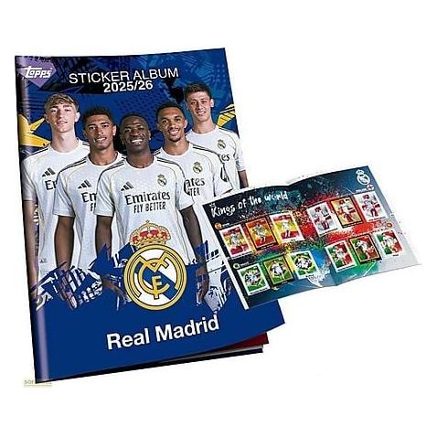 Real Madrid 2025/26 album pour stickers Set (Box Set & Collection) (TOPP078703)