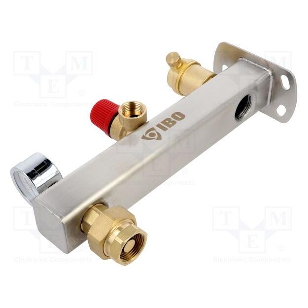 IBO Sicherheitsgruppe max.6bar Warmwasserinstallationen 0÷90°C (KAT01133)