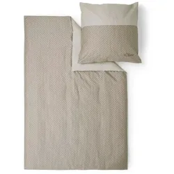 Ibena Satin-Bettwäsche S.Oliver 155 x 220 cm Satin Beige