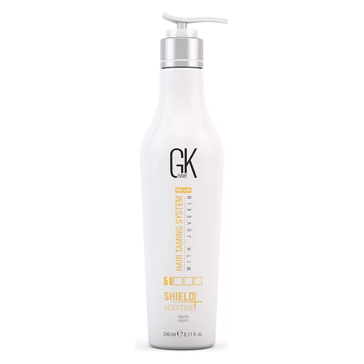Gk Hair Global Keratin Shield Additive+ Hair Treatment Damage Repair and Bond Creator Color and UV/U (240 ml) (175709)