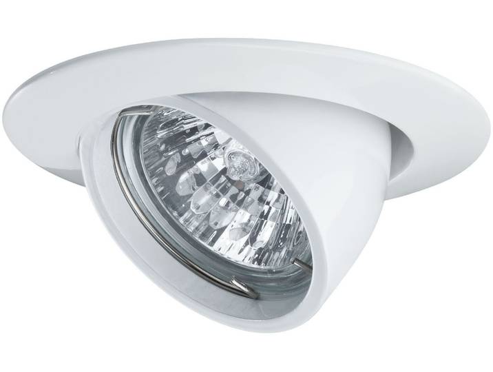 PAULMANN LED Einbauleuchte Premium Line , weiß, 1, Ø 9,9cm, 1 Stk., Leuchten, GU 5,3, LED Einbauleuchte