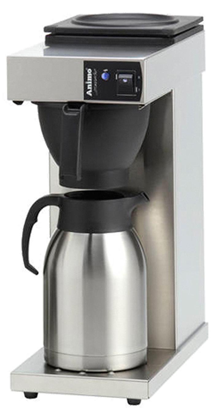 Animo Excelso T Edelstahl Kaffeemaschine inkl. Thermoskanne 2l