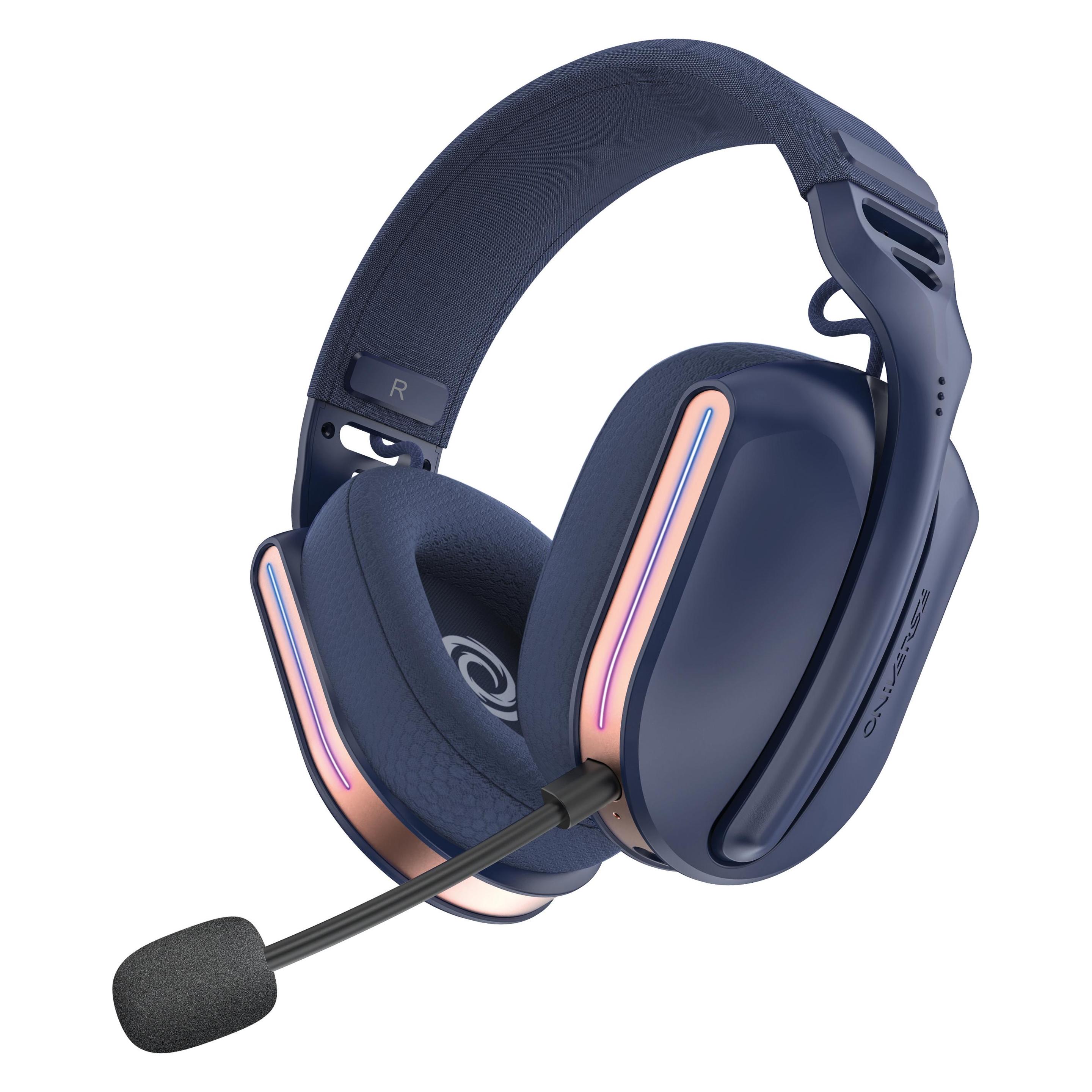 Oniverse Polaris Wireless Gaming Headset, Navy Blue (Kabelgebunden, Kabellos) (ONIHSBT1-MLT-BLU)