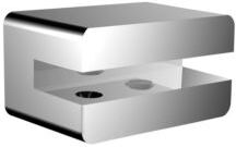 Emco System 2 Halterung Glasablage 051000190 chrom, zu Glasablage, eine Halterung