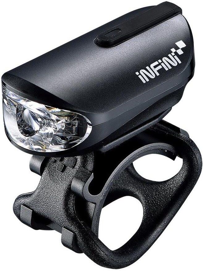 Fahrradbeleuchtung "Infini Olley", schwarz, Fahrradlampen, Fahrradbeleuchtung schwarz Einheitsgröße