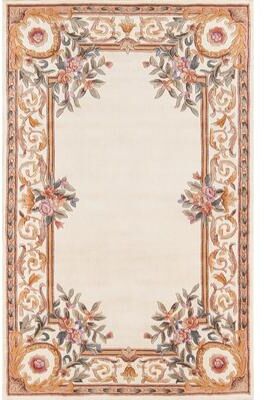 Momeni Harmony Hand Tufted Wool Traditional Floral Area Rug