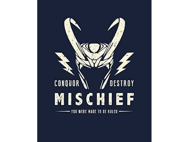 Komar Wandbild - Loki Mischief - Größe: 40 x 50 cm - Marvel, Kinderzimmer, Wandgestaltung, Bild