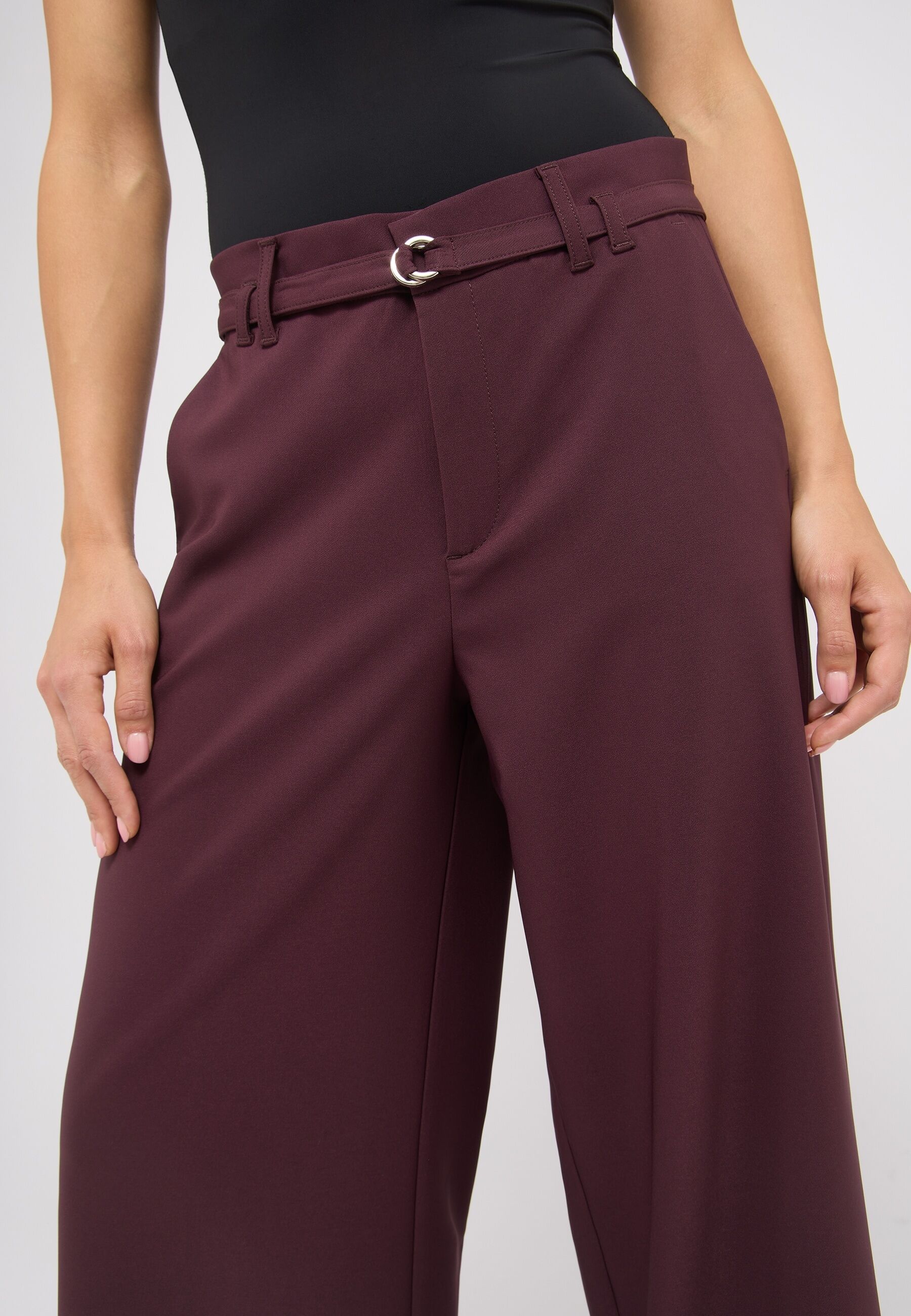 ANGELS "LIVA SLEEK" Hose Liva Chic Belt mit eingebautem Gürtel