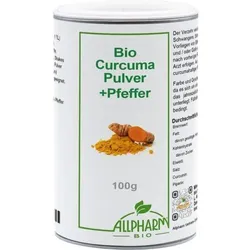 BIO CURCUMA mit Pfeffer Pulver 100 g